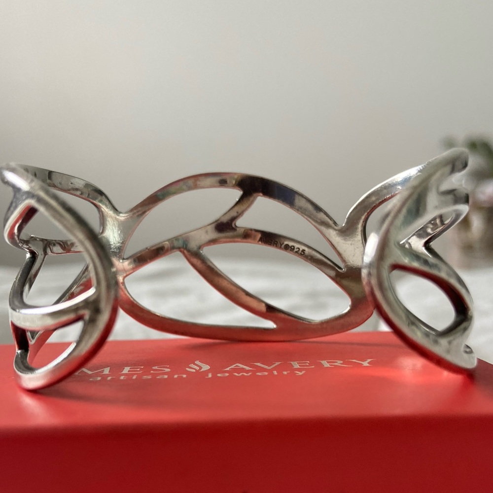 Retired open leaf cuff